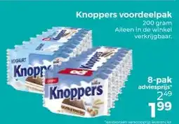 Trekpleister Knoppers voordeelpak200 gram Alleen in de winkel verkrijgbaar. aanbieding