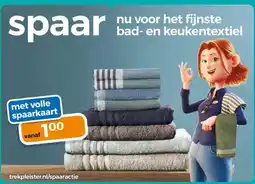 Trekpleister spaar aanbieding