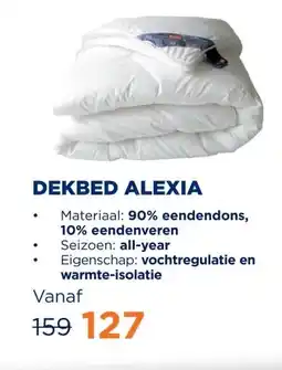 TotaalBED Dekbed Alexia 90% dons | enkel aanbieding