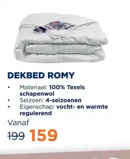 TotaalBED Dekbed Romy 100% wol | 4-seizoenen aanbieding