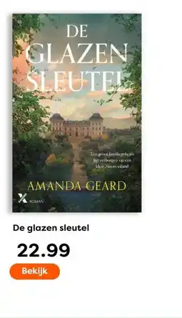 The Read Shop De glazen sleutel aanbieding