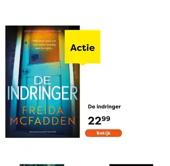 The Read Shop De indringer aanbieding