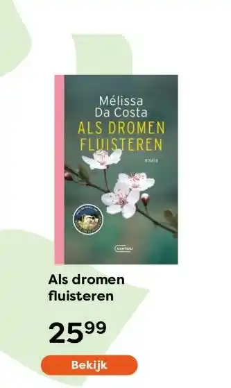 The Read Shop Als dromen fluisteren aanbieding