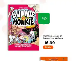 The Read Shop Bunnie vs Monkie en knetterveel konijnen! aanbieding
