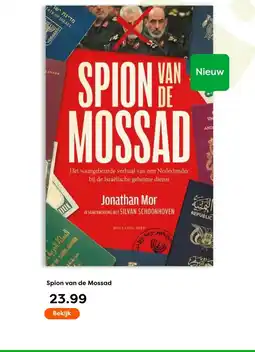 The Read Shop Spion van de Mossad aanbieding