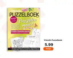The Read Shop Vriendin Puzzelboek aanbieding