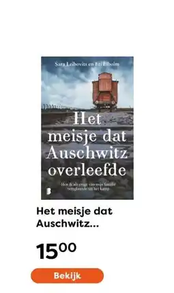 The Read Shop Het meisje dat Auschwitz overleefde aanbieding