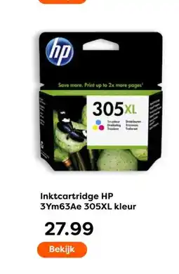 The Read Shop Inktcartridge HP 3Ym63Ae 305XL kleur aanbieding
