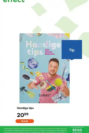 The Read Shop Handige tips aanbieding