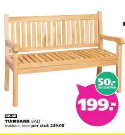 Ranzijn TUINBANK BALI aanbieding