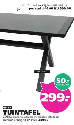 Ranzijn TUINTAFEL aanbieding