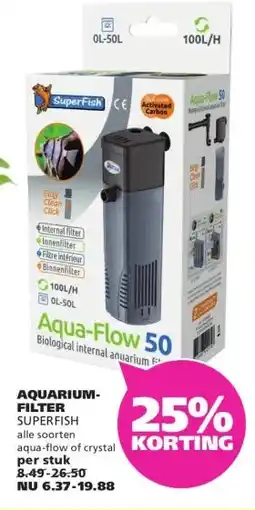 Ranzijn AQUARIUM- FILTER aanbieding