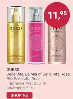 Pour Vous GUESS Bella Vita, La Mia of Bella Vita Rosa aanbieding