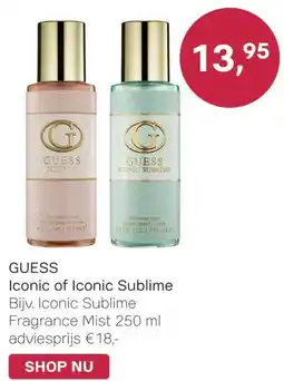 Pour Vous GUESS Iconic of Iconic Sublime aanbieding