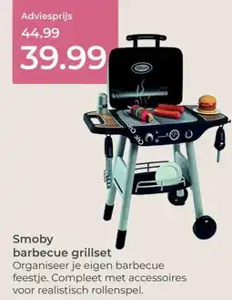 Prenatal Smoby barbecue grillset aanbieding