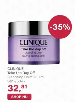 Pour Vous CLINIQUE Take the Day Off aanbieding