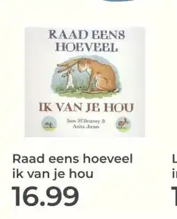 Prenatal Raad eens hoeveel ik van je hou aanbieding