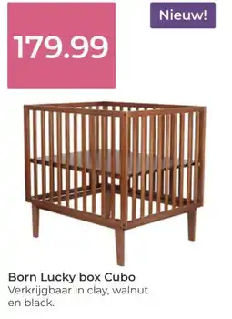 Prenatal Born Lucky box Cubo aanbieding