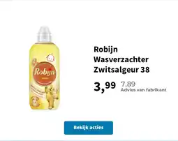 Plein.nl Robijn Wasverzachter Zwitsalgeur 38 aanbieding