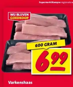 Nettorama Varkenshaas aanbieding
