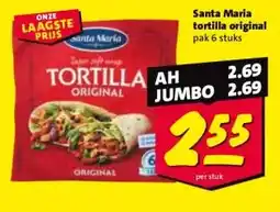 Nettorama Santa Maria tortilla original aanbieding