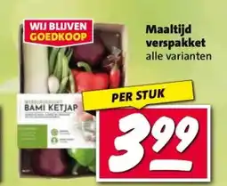 Nettorama Maaltijd verspakket aanbieding