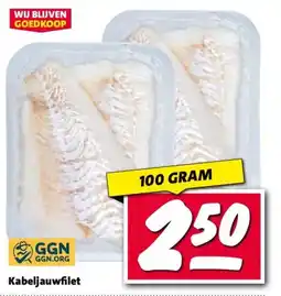 Nettorama Kabeljauwfilet aanbieding