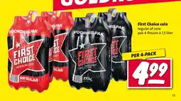Nettorama First Choice cola aanbieding