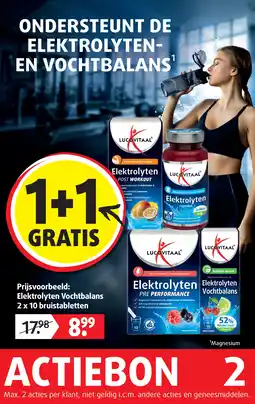 Lucovitaal Elektrolyten- en vochtbalans aanbieding