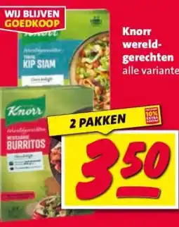 Nettorama Knorr wereld- gerechten aanbieding