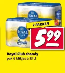 Nettorama Royal Club shandy aanbieding