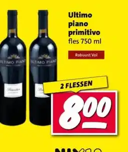 Nettorama Ultimo piano primitivo aanbieding