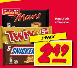 Nettorama Mars, Twix of Snickers aanbieding