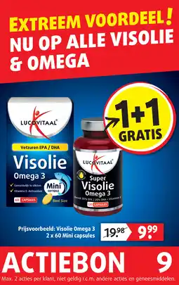 Lucovitaal Visolie & Omega 3 aanbieding