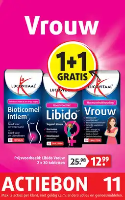 Lucovitaal Vrouw support aanbieding