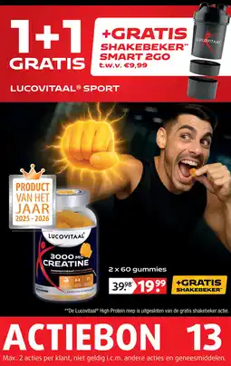 Lucovitaal 3000mg Creatine aanbieding
