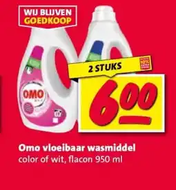 Nettorama Omo vloeibaar wasmiddel aanbieding