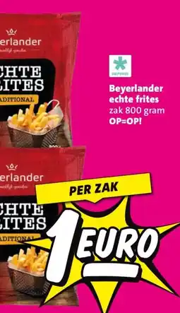 Nettorama Beyerlander echte frites aanbieding