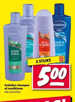 Nettorama Andrélon shampoo of conditioner aanbieding