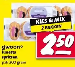 Nettorama gwoonº lunetta spritsen aanbieding