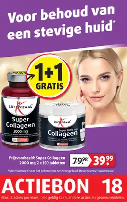Lucovitaal Super Collageen aanbieding