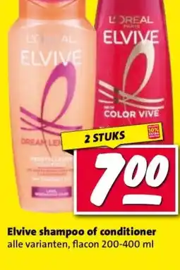 Nettorama Elvive shampoo of conditioner aanbieding