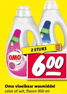 Nettorama Omo vloeibaar wasmiddel aanbieding