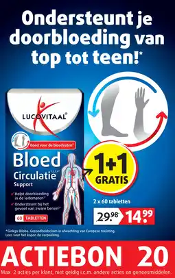 Lucovitaal Bloed Circulatie Support aanbieding