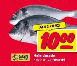Nettorama Hele dorade aanbieding