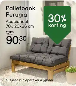 Leen Bakker Palletbank Perugia aanbieding