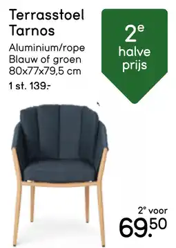 Leen Bakker Terrasstoel Tarnos aanbieding