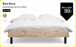 Leen Bakker Bed Nova aanbieding