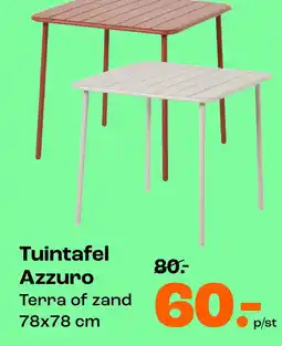 Kwantum Tuintafel Azzuro aanbieding