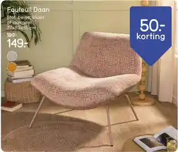 Leen Bakker Fauteuil Daan aanbieding
